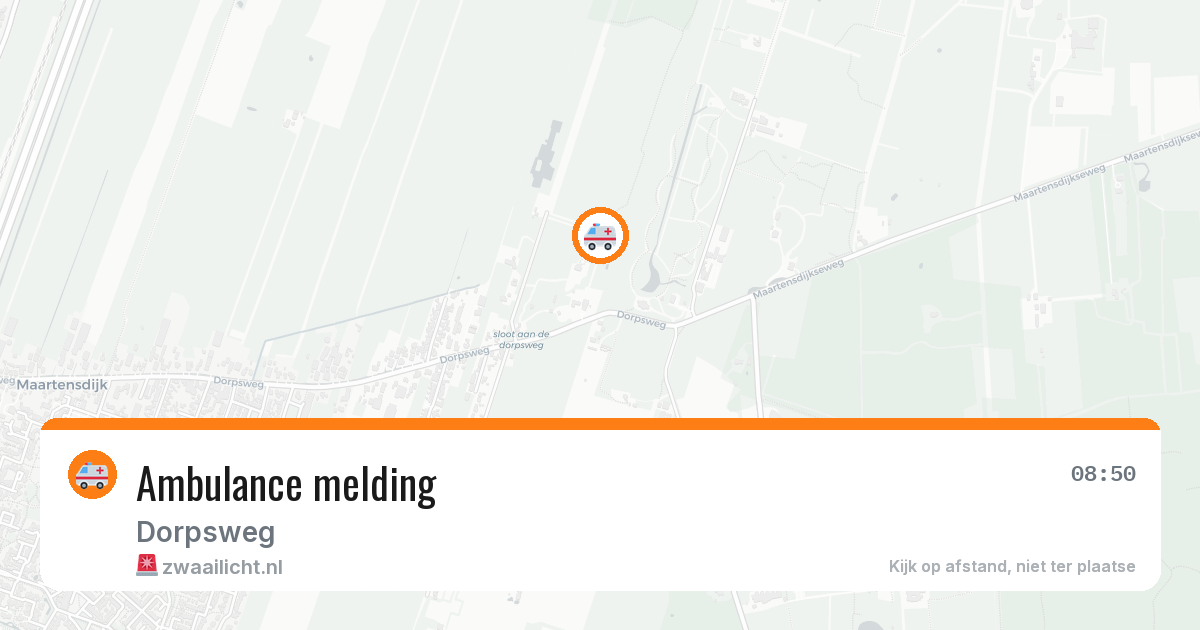 Ambulance melding — 23 jun 2026
