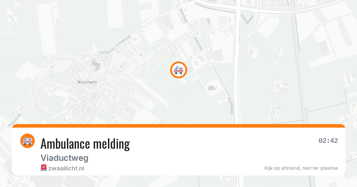 Ambulance melding — 28 jul 2026