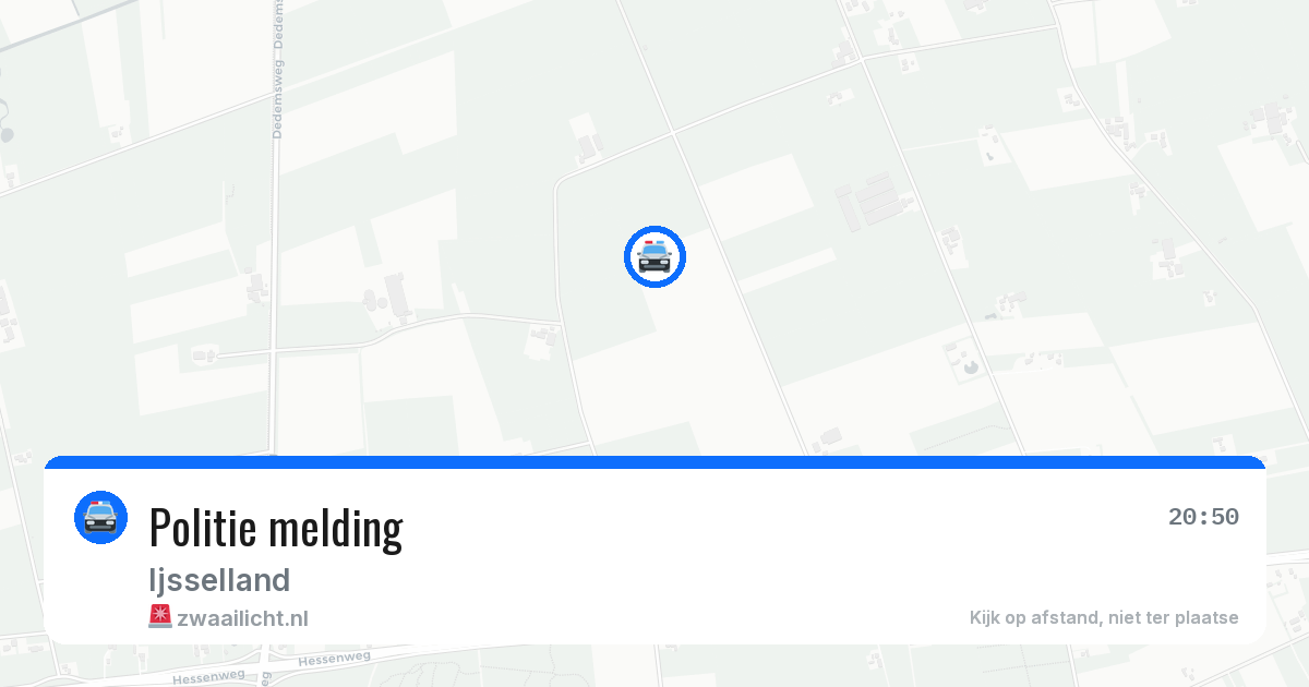 Politie melding — 5 mei 2026