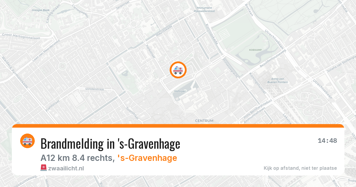 Brandmelding in 's-Gravenhage — 5 feb 2026