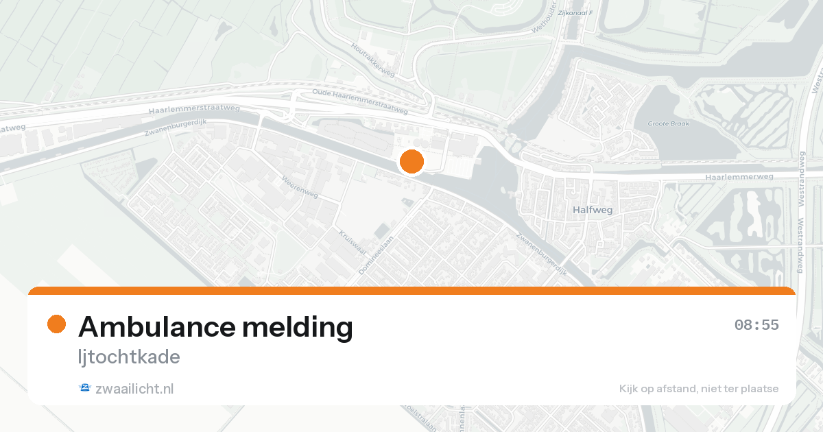 Ambulance melding — 7 feb 2026