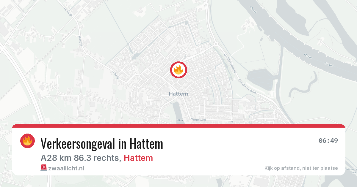 Verkeersongeval in Hattem — 8 mei 2026