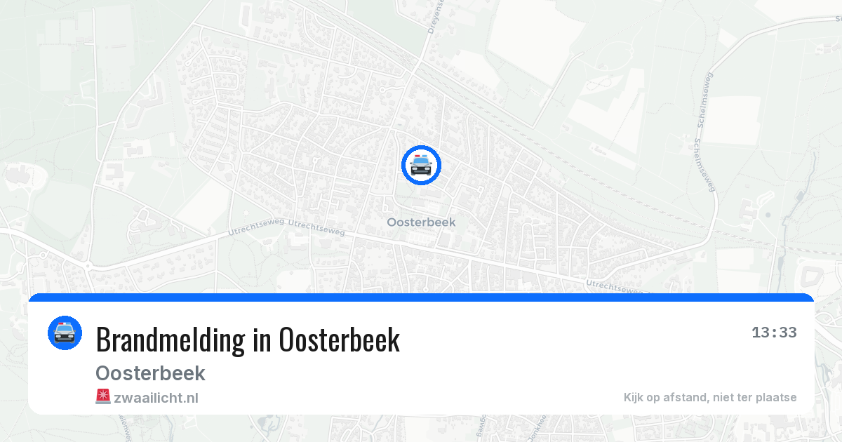 Brandmelding in Oosterbeek — 4 mei 2026