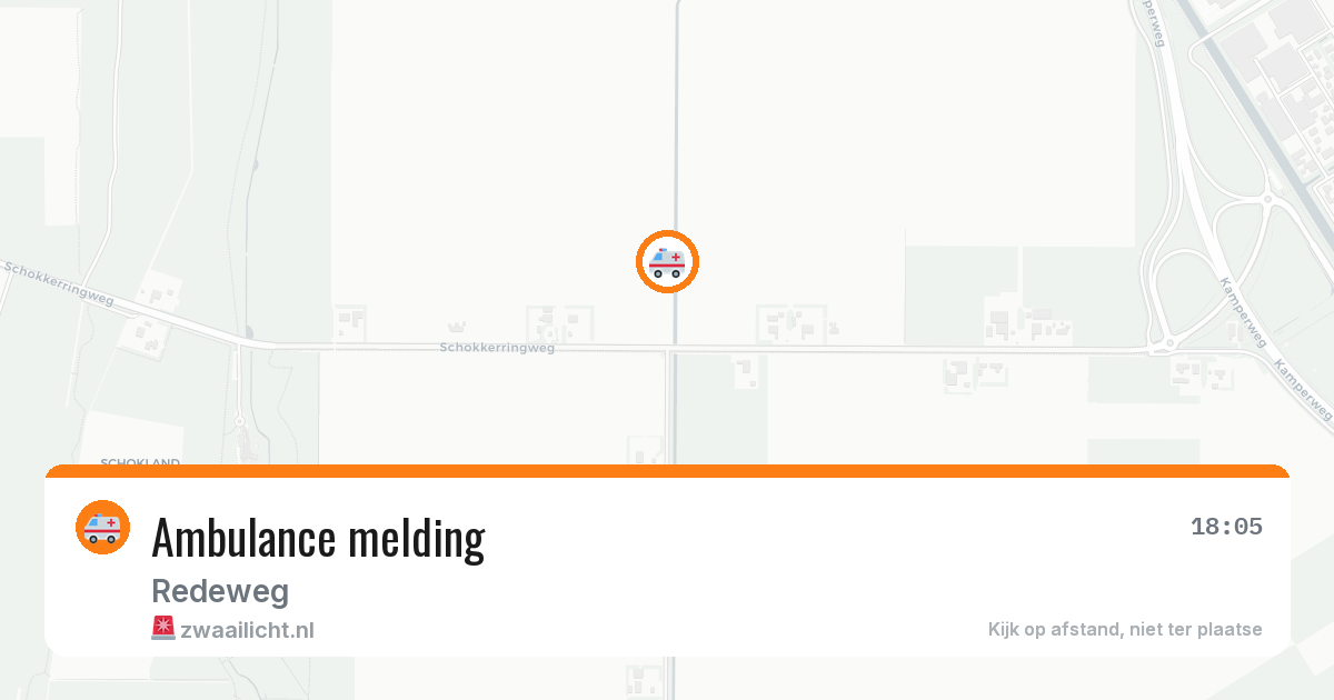 Ambulance melding — 4 jun 2026