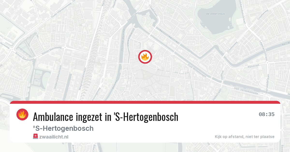 Ambulance ingezet in 'S-Hertogenbosch — 1 jul 2026