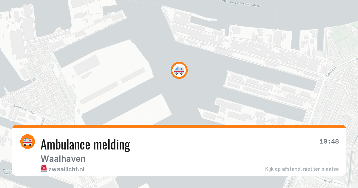 Ambulance melding — 15 jul 2026