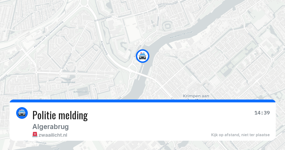 Politie melding — 22 jun 2026