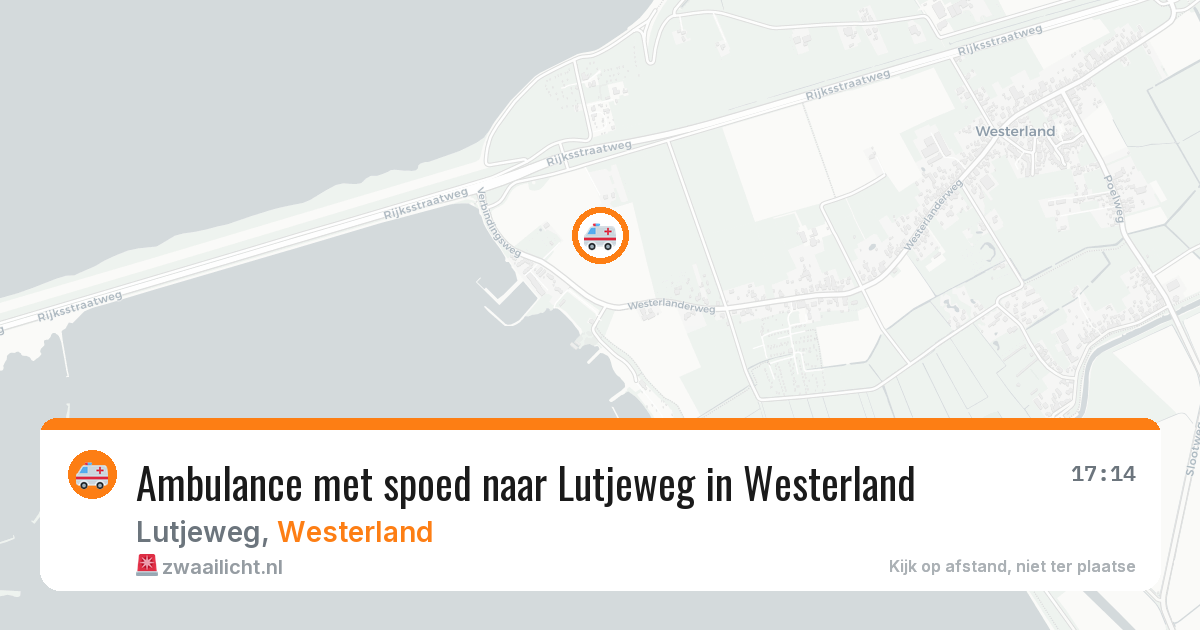 Ambulance met spoed naar Lutjeweg in Westerland — 29 jun 2026