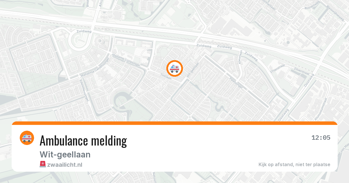 Ambulance melding — 10 feb 2026