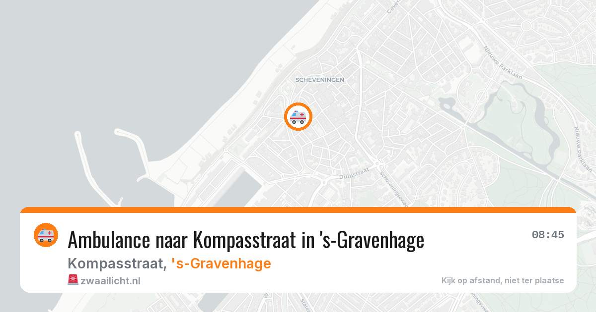 Ambulance naar Kompasstraat in 's-Gravenhage — 2 jul 2026