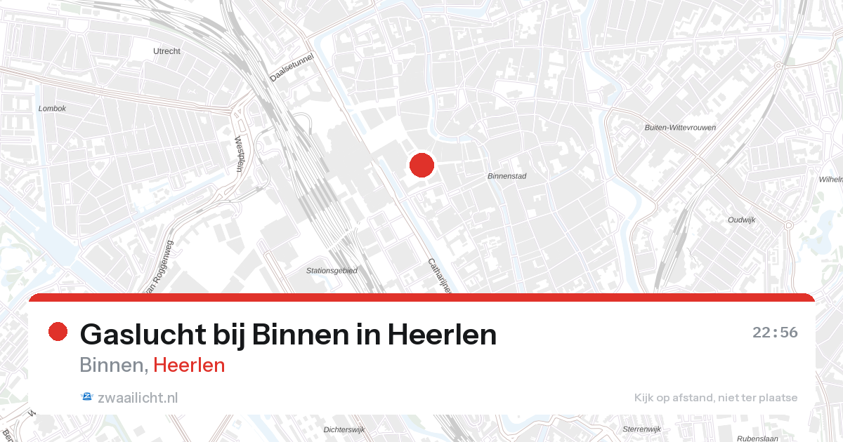 Gaslucht bij Binnen in Heerlen — 31 jan 2026