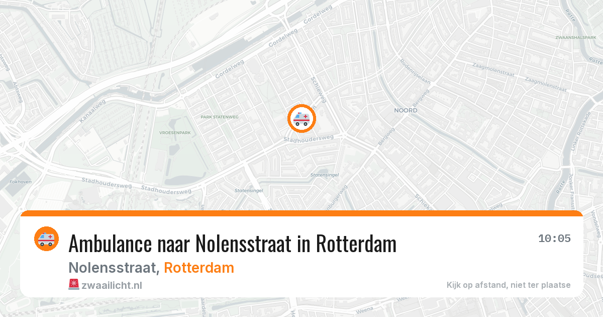Ambulance naar Nolensstraat in Rotterdam — 26 jun 2026