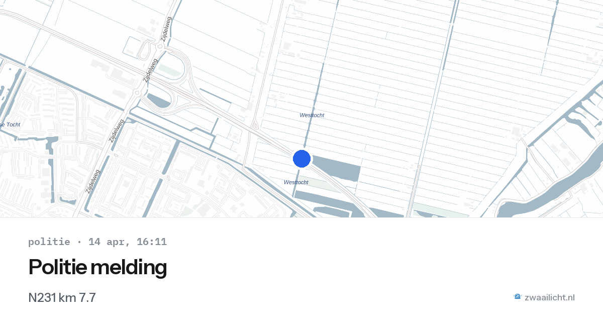 Politie melding — 14 apr 2026