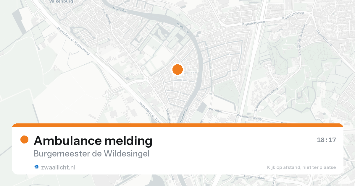 Ambulance melding — 7 feb 2026