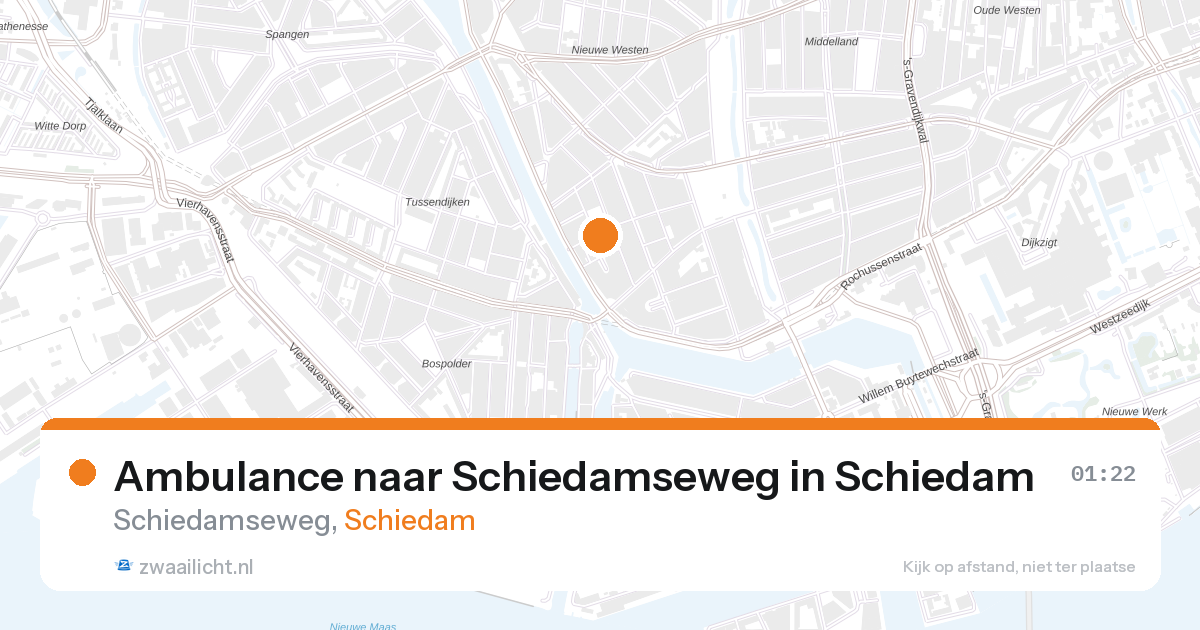 Ambulance naar Schiedamseweg in Schiedam — 7 feb 2026