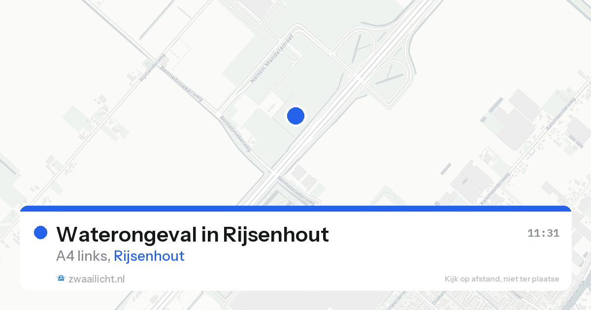 Waterongeval in Rijsenhout — 22 aug 2026