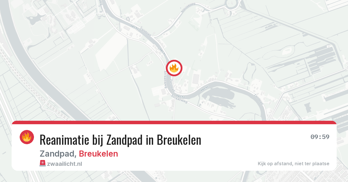 Reanimatie bij Zandpad in Breukelen — 2 mrt 2026
