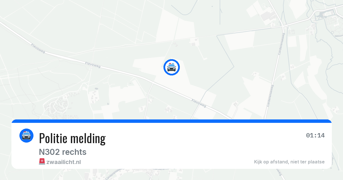 Politie melding — 28 jun 2026