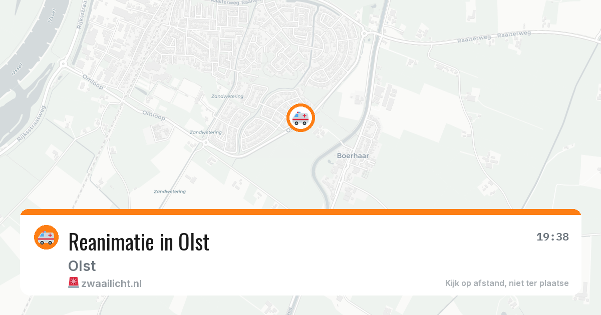 Reanimatie in Olst — 11 mei 2026