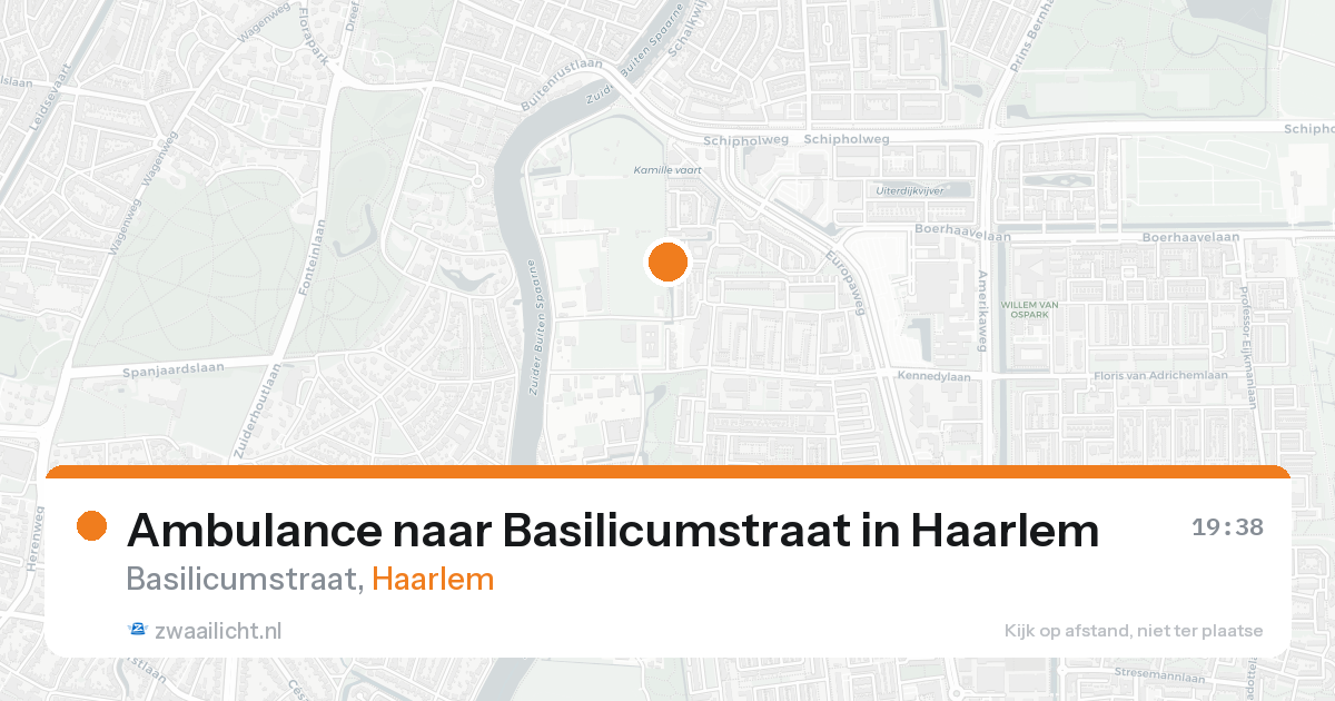 Ambulance naar Basilicumstraat in Haarlem — 28 mei 2026