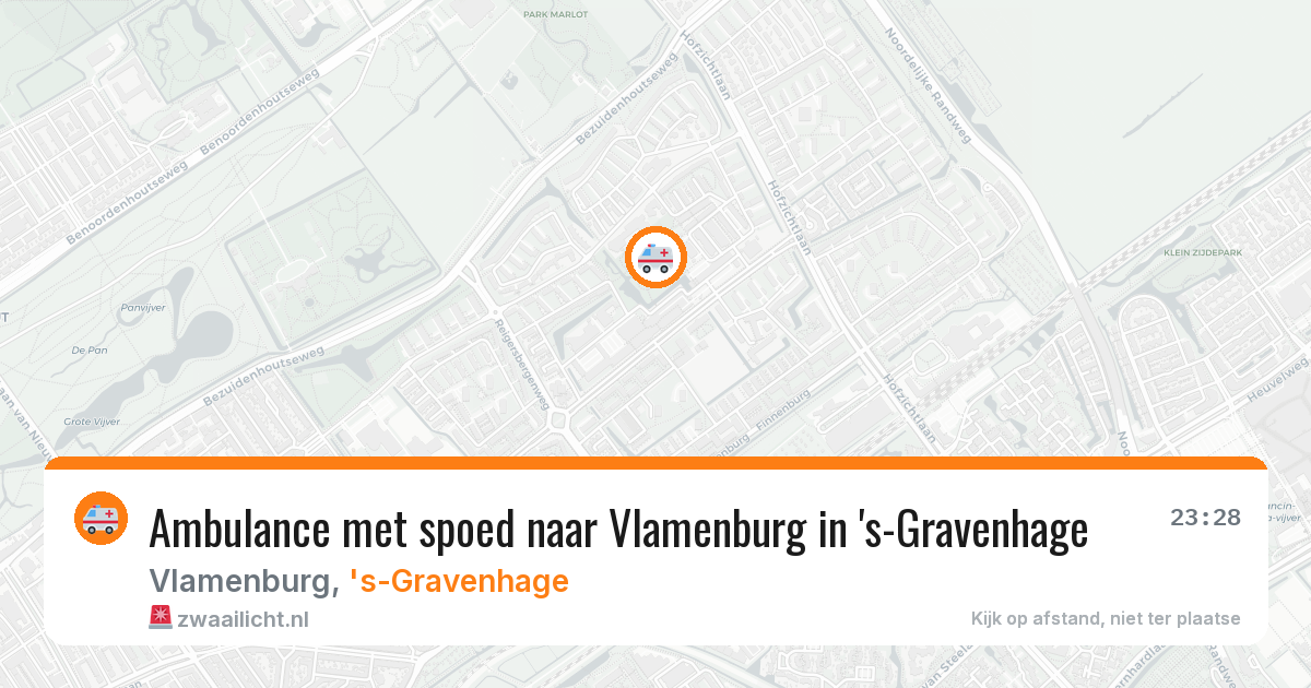 Ambulance met spoed naar Vlamenburg in 's-Gravenhage — 6 apr 2026