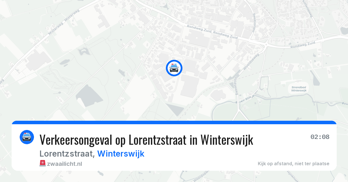 Verkeersongeval op Lorentzstraat in Winterswijk — 7 jun 2026
