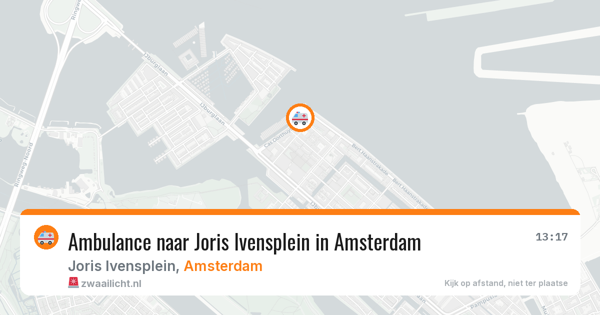 Ambulance naar Joris Ivensplein in Amsterdam — 27 jun 2026