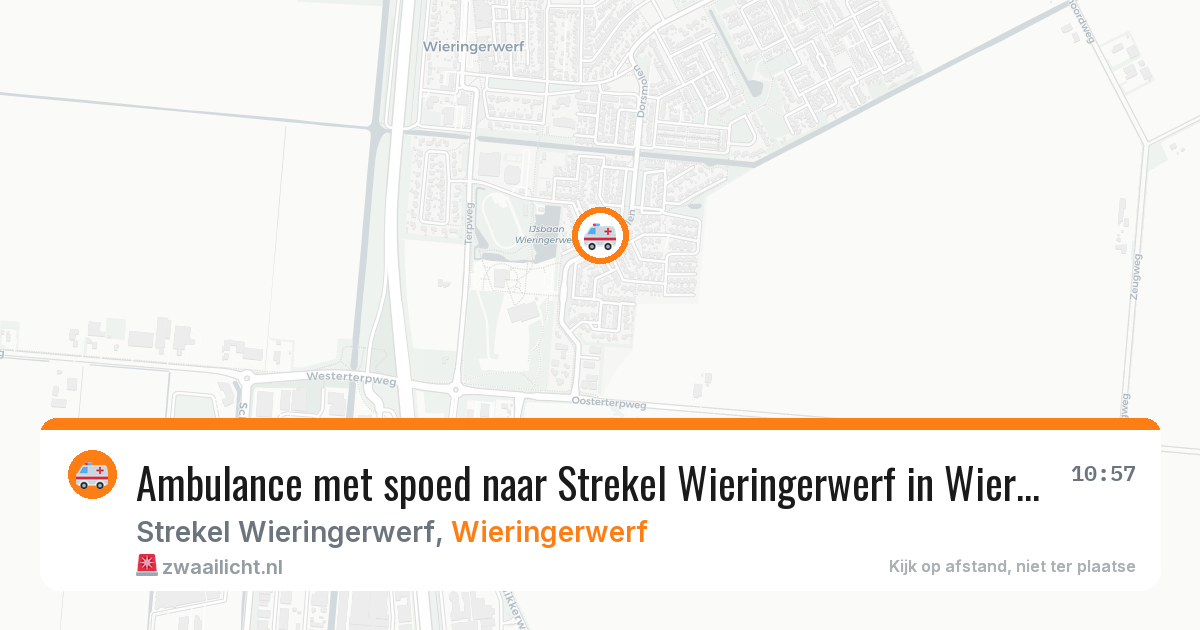 Ambulance met spoed naar Strekel Wieringerwerf in Wieringerwerf — 4 feb 2026