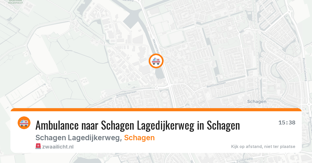 Ambulance naar Schagen Lagedijkerweg in Schagen — 8 feb 2026