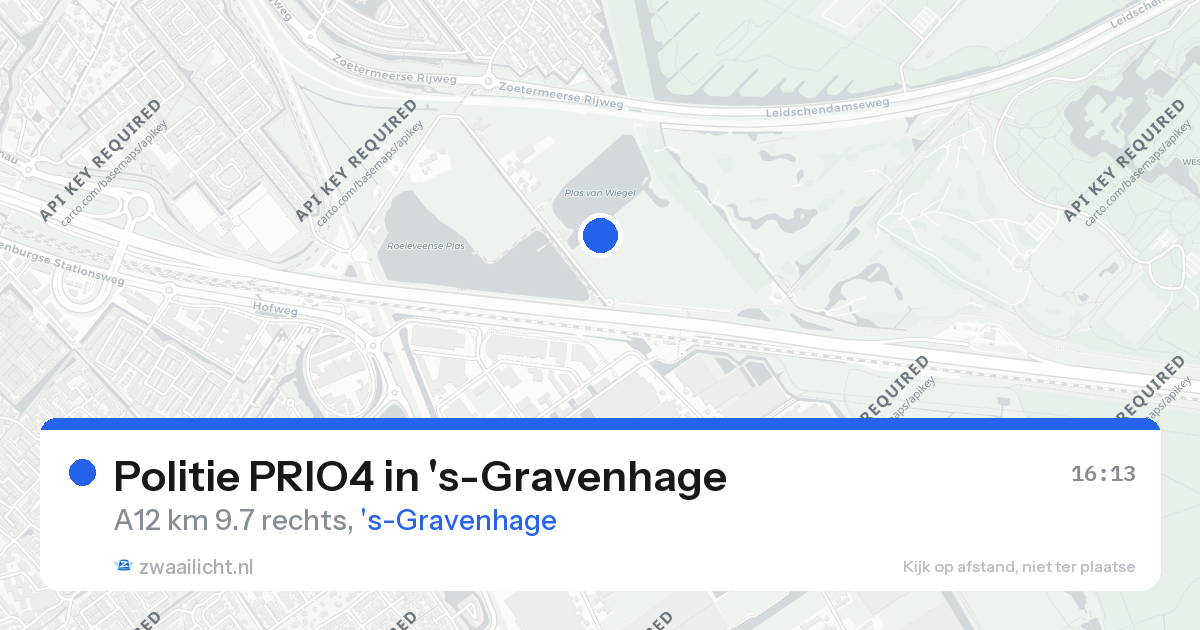 Politie PRIO4 in 's-Gravenhage — 26 aug 2026 | 🚨 Zwaailicht.nl
