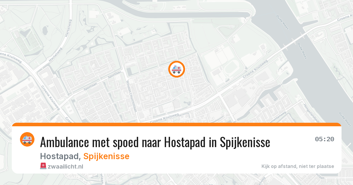 Ambulance met spoed naar Hostapad in Spijkenisse — 2 jul 2026