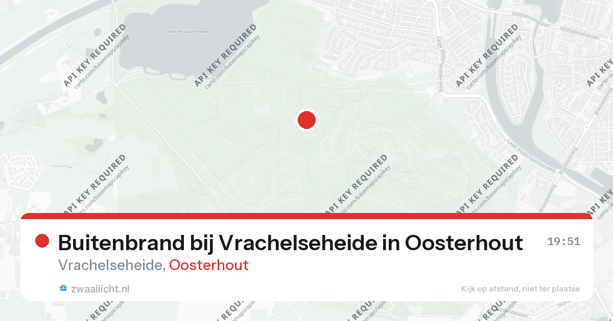 Buitenbrand bij Vrachelseheide in Oosterhout — 25 apr 2026