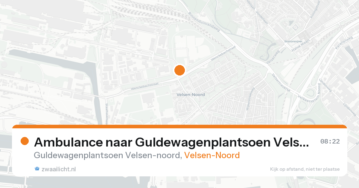 Ambulance naar Guldewagenplantsoen Velsen-noord in Velsen-Noord — 6 jun 2026