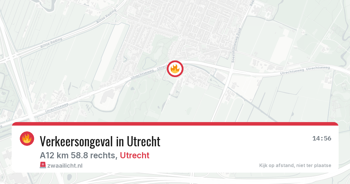 Verkeersongeval in Utrecht — 8 apr 2026