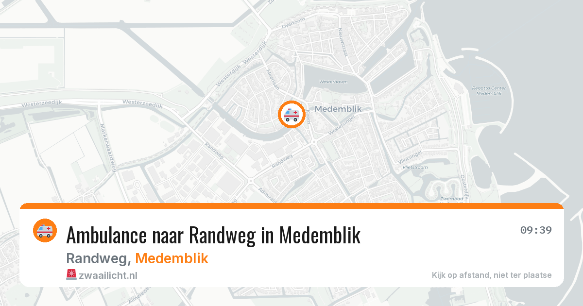 Ambulance naar Randweg in Medemblik — 24 jun 2026