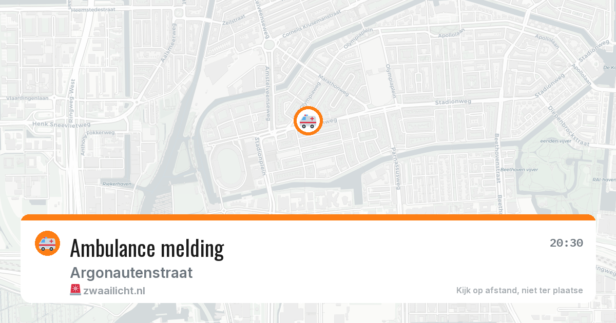 Ambulance melding — 4 jun 2026