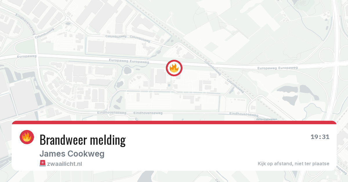 Brandweer melding — 21 apr 2026