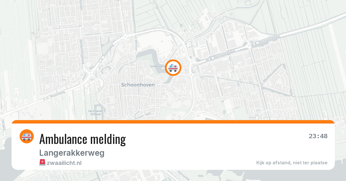 Ambulance melding — 29 jan 2026
