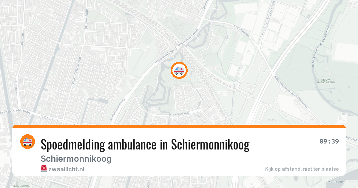 Spoedmelding ambulance in Schiermonnikoog — 18 jan 2026