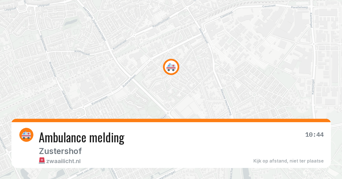 Ambulance melding — 28 jan 2026