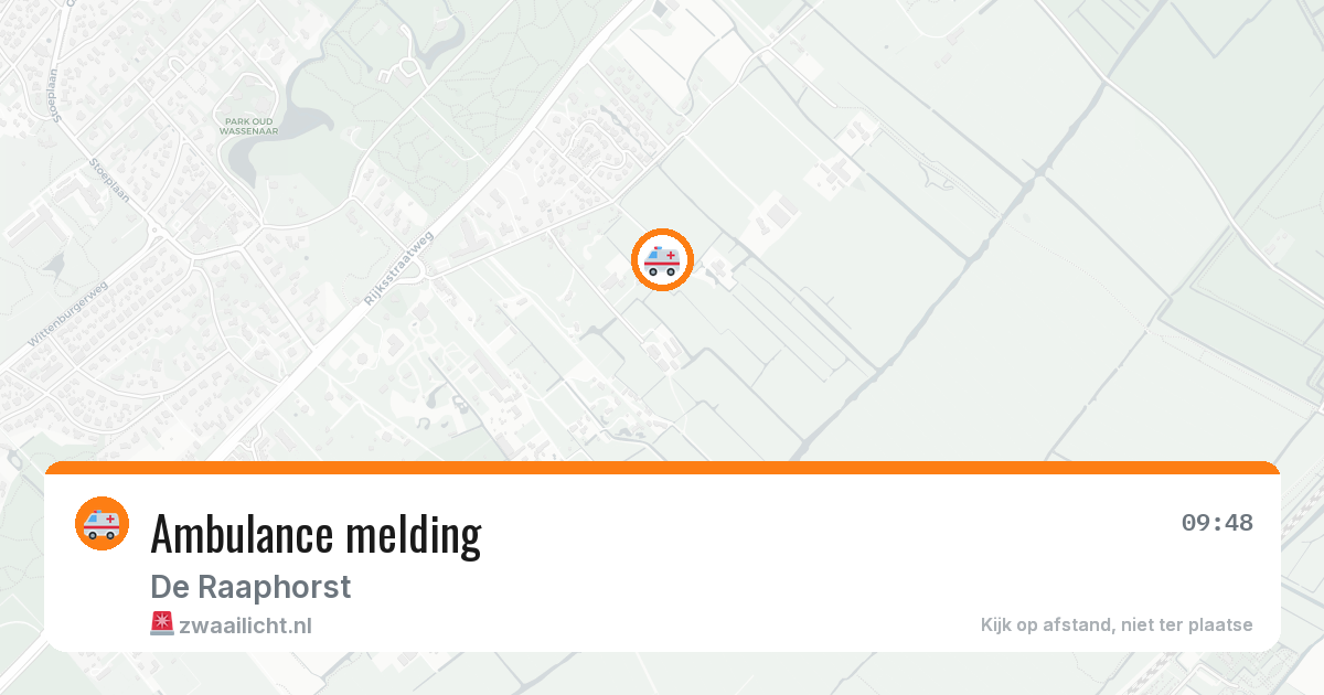 Ambulance melding — 8 feb 2026
