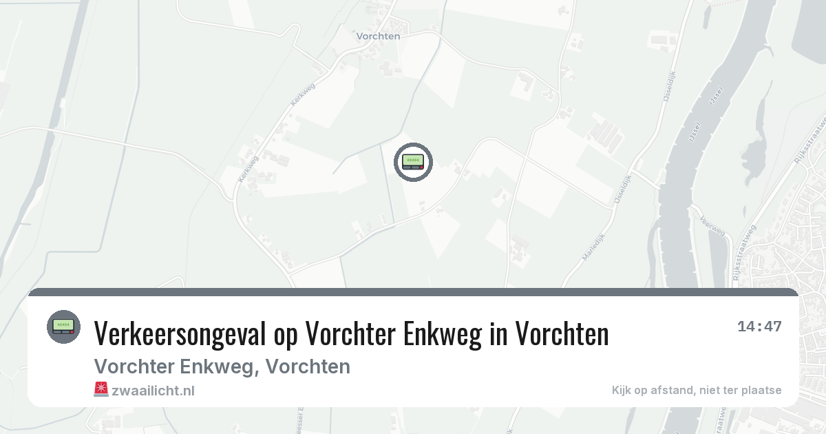 Verkeersongeval op Vorchter Enkweg in Vorchten — 30 mei 2026