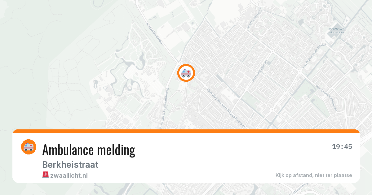 Ambulance melding — 12 feb 2026
