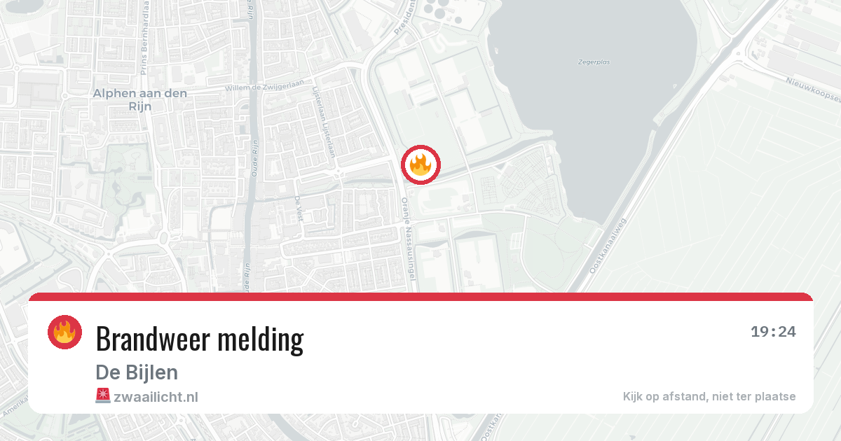 Brandweer melding — 4 jun 2026