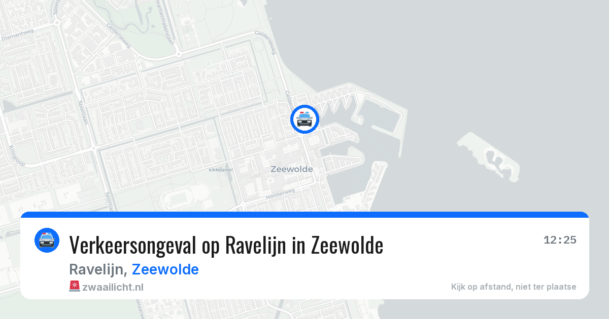 Verkeersongeval op Ravelijn in Zeewolde — 9 jun 2026