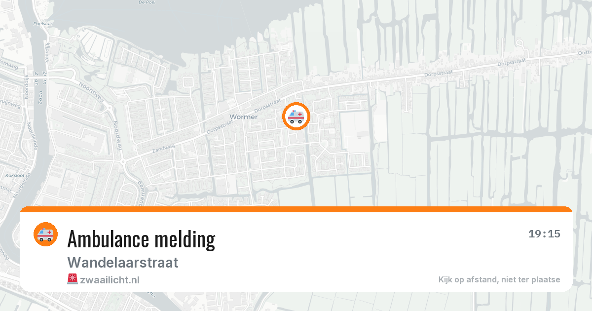 Ambulance melding — 28 apr 2026