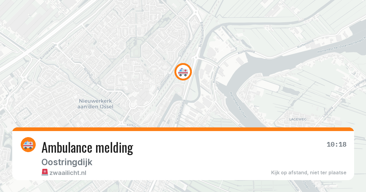 Ambulance melding — 12 jun 2026