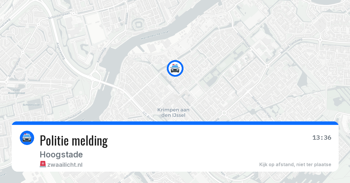 Politie melding — 19 mrt 2026