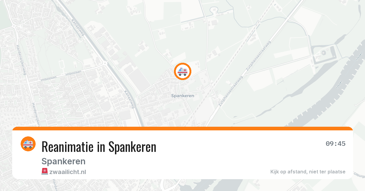 Reanimatie in Spankeren — 25 mei 2026