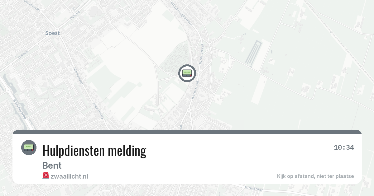 Hulpdiensten melding — 30 jan 2026